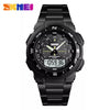 Image of SKMEI Watch Men's Watch Fashion Sport Watches Stainless Steel Strap Mens Watches Stopwatch Chronograph Waterproof Wristwatch Men Shopping