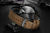 Image of CURREN Mens Watches Top Luxury Brand Waterproof Sport Wrist Watch Chronograph Quartz Military Genuine Leather Relogio Masculino Shopping