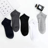 Image of 10 Pairs / Pack Men's Bamboo Fiber Socks Short High Quality New Casual Breatheable Anti-Bacterial Man Ankle Socks Men Shopping