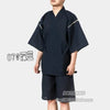 Image of Summer 95% cotton Japan style Kimono pajamas sets for men Male short sleeve sleep lounge sleepwear Man Kimono Yukata A52511 Shopping