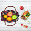 Image of Aosbos Canvas Portable Cooler Lunch Bag Thermal Insulated Multifunction Food Bags Food Picnic Lunch Box Bag for Men Women Kids Shopping