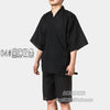 Image of Summer 95% cotton Japan style Kimono pajamas sets for men Male short sleeve sleep lounge sleepwear Man Kimono Yukata A52511 Shopping