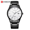 Image of CURREN Top Brand Luxury Fashion Simple Men Watches Slim Steel Strap Waterproof Watch for Man Quartz Business Watch Clock 8106 Shopping