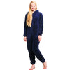 Image of Winter Warm Pajamas Women Onesies Fluffy Fleece Jumpsuits Sleepwear Plus Size Hooded Stitch Pajamas Onesie For Women Adult Shopping