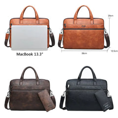 JEEP BULUO Men's Briefcase Bags For 13.3