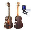 Image of Ukulele 23 Hawaiian Mini Guitar 4 String Instrument Ukelele Rosewood music instrument ukulele 23 Electric Ukulele with Pickup EQ Shopping