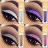 Image of Pink Liquid Glitter Eyeshadow Metallic Pigment Eyes Makeup 18 Colors Shimmer Eye Shadow Liquid Waterproof Maquiagem Yeux Sombra Shopping