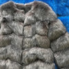 Image of ZADORIN New Luxury Splicing Long Faux Fur Coat Women Thick Warm Winter Fashion Fluffy Faux Fur Jacket Coats for Women Outerwear Shopping