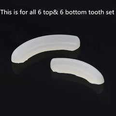 JINAO 2 Pcs Grills Molding Fixing Bar Reusable Silicone Top & Bottom Fitting Mold For HipHop Teeth Grillz Shopping111