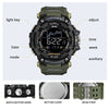 Image of SMAEL Mens Watch Military Waterproof Sport WristWatch Digital Stopwatches for Men 1802 Military Electronic Watches Male Clock Shopping