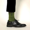 Image of New Men's Colored Cotton High Quality Solid Color Business Casual Week Long Socks 7 Pair Shopping