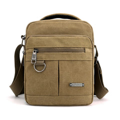 Men's Fashion Travel Cool Canvas Men Messenger Crossbody Bags Bolsa Feminina Shoulder Bags Pack School Bags for Teenager Shopping