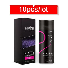 10pcs/lot 25g Sevich Hair Building Fibers Styling Color Powder Extension Keratin Thinning Hair Thicking Loss Spray Treatment Shopping