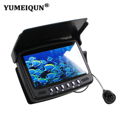 YUMEIQUN 15M Underwater Fishing Camera Waterproof HD 1000TVL Camera For Winter Fishing 4.3 Inch Monitor Fishfinder Camera IR LED Shopping