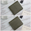 Image of 100% Genuine Cow Leather Slim Cardholder Smart Wallet Ladies Simple Cowhide Credit Card Holders Ultra Thin Wallet Women's Purse Shopping