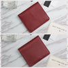 Image of 100% Genuine Cow Leather Slim Cardholder Smart Wallet Ladies Simple Cowhide Credit Card Holders Ultra Thin Wallet Women's Purse Shopping