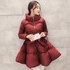 Image of 2023 New Fashion winter coat women warm outwear Padded cotton Jacket coat Womens Clothing High Quality parkas manteau femme R853 Shopping