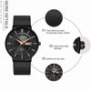 Image of Mens Watches LIGE Top Brand Luxury Waterproof Ultra Thin Date Clock Male Steel Strap Casual Quartz Watch Men Sports Wrist Watch Shopping