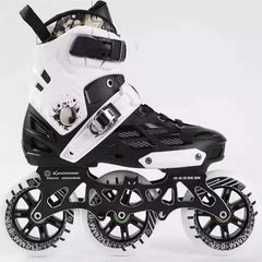 3 wheels 110mm R5 3X110mm Inline Skates Base Patines Roller Skating Sneaker Adults Speed Race Tyres ILQ9 for Powerslide Shopping