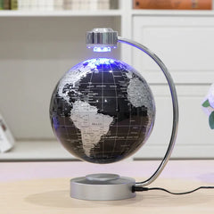 Magnetic Levitation Floating Globe Anti Gravity World Map Suspending Globe with Light Home Office Decoration Ornaments Gifts Shopping