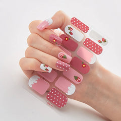 Full Cover Nail Stickers Designer Nail Decals Fashion Five Sorts 0f Nail Stickers  Nail Sticker set Nail Decoration Nail Strips Shopping