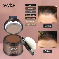 Sevich Hair Fluffy Powder Instantly Black Blonde Root Cover Up Hair Concealer Coverag Paint Repair Fill In Shadow Thinning Shopping