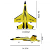 Image of RC Plane SU-35 With LED Lights Remote Control Flying Model Glider Aircraft 2.4G Fighter Hobby Airplane EPP Foam Toys Kids Gift Shopping