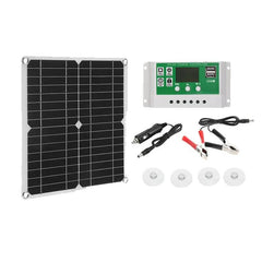 200W Solar Panel Kit 60A 12V Battery Charger with Controller Caravan Boat