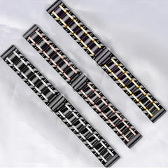 Ceramics correa for apple watch bands Series 6 5 4 44 40mm Bracelet for iwatch band 3 2 38 42mm women men watches Fran-38h strap