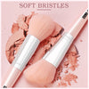 Image of MAANGE Makeup Brushes Pro Pink Brush Set Powder EyeShadow Blending Eyeliner Eyelash Eyebrow Make up Beauty Cosmestic Brushes Shopping