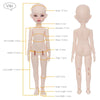 Image of Fantasy Angel 1/6 BJD Doll Viki fullset 27cm Pure handcraf ob11 anime figure YOSD  Resin Anime Toy DIY Gift Tiny Baby Cute Shopping