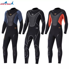 Full-body Men 3mm Neoprene Wetsuit Surfing Swimming Diving Suit Triathlon Wet Suit for Cold Water Scuba Snorkeling Spearfishing Shopping