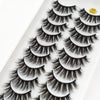 Image of Lashes 5/10 Pairs 3D Faux Mink Eyelashes Fluffy Soft Natural Long False Eyelashes Eyelashes Reusable Eyelashes free shipping Shopping