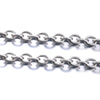 Image of 1 Meter Width 12mm Stainless Steel Cable Chain Bulk Heavy Circle  Dull Textured Chunky Chains for Punk Rock Jewelry Making Shopping