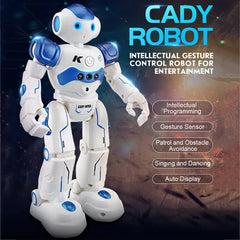 JJRC R2  R11 RC Robot CADY WILI Smart Toy Intelligent Programing Education Music Dance Robots Auto Follow Gesture Control Toys Shopping