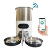 Image of 3L 4.5L Double Meal Dog Automatic Feeder Cats Smart Feeding Tuya WIFI Food Dispenser Bowl Auto Recording Timming Pet Feeder Shopping