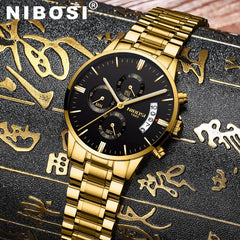 NIBOSI Men Watches Luxury Famous Top Brand Men's Fashion Casual Dress Watch Military Quartz Wristwatches Relogio Masculino Saat Shopping