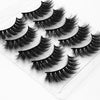 Image of Lashes 5/10 Pairs 3D Faux Mink Eyelashes Fluffy Soft Natural Long False Eyelashes Eyelashes Reusable Eyelashes free shipping Shopping