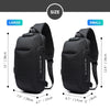 Image of OZUKO 2022 New Multifunction Crossbody Bag for Men Anti-theft Shoulder Messenger Bags Male Waterproof Short Trip Chest Bag Pack Shopping