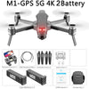 Image of 2021 M1 Pro 2 drone 4k HD mechanical 2-Axis gimbal camera gps system supports TF card rc drones gift toys distance 1.6km Shopping