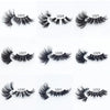 Image of 5/8 Pairs 3D Mink Lashes 25mm Dramatic Volume Eyelashes Mink Natural Long Silk Eyelashes Beauty Makeup Eyelash Extension Tool Shopping