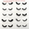 Image of 30/40/100/pairs Visofree Mink Eyelashes with Tray No Box Handmade Natural False Eyelashes Full Strip Lashes Reusable Long lashes Shopping