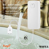 Image of Tuya Smart Flood Leakage Sensor Remote Monitor WiFi Water Overflow Level Detector Water Leak Sensor Security Sound Alarm System Shopping