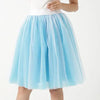 Image of Quality 5 Layers Fashion Tulle Skirt Pleated TUTU Skirts Womens Lolita Petticoat Bridesmaids Midi Skirt Jupe Saias faldas Shopping