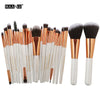 Image of MAANGE 15/22Pcs Beauty Makeup Brushes Set Cosmetic Foundation Powder Blush Eye Shadow Lip Blend Make Up Brush Tool Kit Maquiagem Shopping