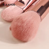 Image of MAANGE Makeup Brushes Pro Pink Brush Set Powder EyeShadow Blending Eyeliner Eyelash Eyebrow Make up Beauty Cosmestic Brushes Shopping