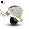 Image of KZ ZS10 Pro Gold Earphones 4BA+1DD Hybrid 10 drivers HIFI Bass Earbuds In Ear Monitor Headphones Noise Cancelling Metal Headset Shopping