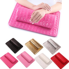 Professional Hand Cushion Holder Soft PU Leather Sponge Arm Rest Nail Pillow Manicure Art Beauty Nail Mat Pad Nail Tool Pillow Shopping