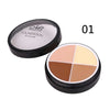 Image of 4 Colors Face Makeup Concealer Oil Control Full Cover Long-lasting Moisturizing Repairing Clear Smooth Beauty Makeup Skin Care Shopping