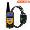 Image of Electric Dog Training Collar Waterproof Dog Bark Collar Pet With Remote Control Rechargeable Anti Barking Device All Size Dogs Shopping